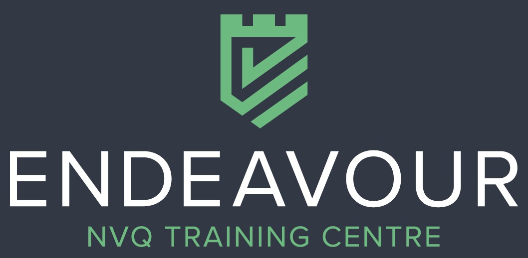Endeavour NVQ Training Centre Logo_charcoal background